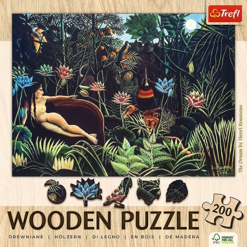 Trefl Puzzle Trefl Drewniane Sen - Henri Rousseau (20253)