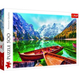 Trefl Puzzle Trefl Jezioro Braies, Włochy 500 el. (37486)