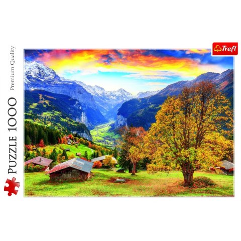 Trefl Puzzle Trefl Malownicza alpejska wioska 1000 el. (10775)