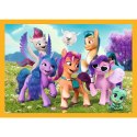 Trefl Puzzle Trefl My Little Pony Poznaj kucyki Pony 4w1 el. (34624)