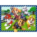 Trefl Puzzle Trefl Paw Patrol Psie sprawy 4w1 el. (34650)