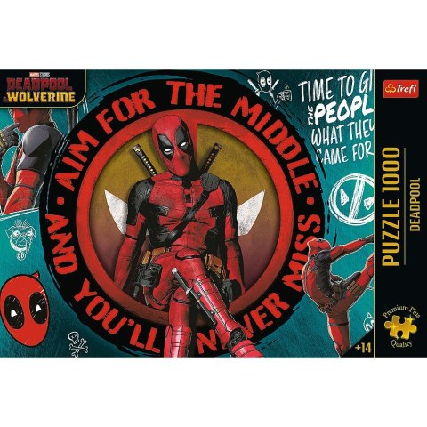 Trefl Puzzle Trefl Premium Plus Deadpool 1000 el. (10835) Trefl Puzzle Trefl Premium Plus Deadpool 1000 el. (10835)