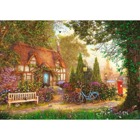 Trefl Puzzle Trefl Premium Plus Domek pod strzechą 1000 el. (10803) Trefl Puzzle Trefl Premium Plus Domek pod strzechą 1000 el. (10803)