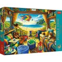 Trefl Puzzle Trefl Premium Plus Kamperem w podróży 1000 el. (10851)