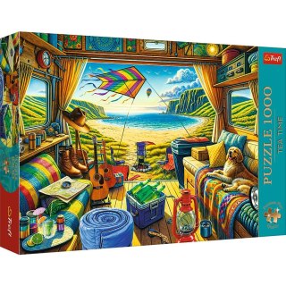 Trefl Puzzle Trefl Premium Plus Kamperem w podróży 1000 el. (10851)