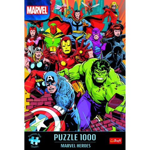 Trefl Puzzle Trefl Premium Plus Marvel Heroes 1000 el. (10881)