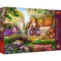 Trefl Puzzle Trefl Premium Plus Urocza chatka w lesie 1000 el. (10804)