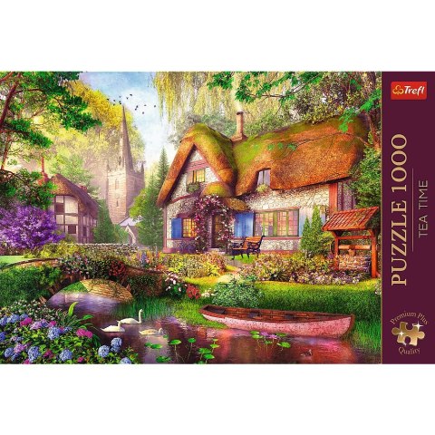 Trefl Puzzle Trefl Premium Plus Urocza chatka w lesie 1000 el. (10804) Trefl Puzzle Trefl Premium Plus Urocza chatka w lesie 1000 el. (10804)
