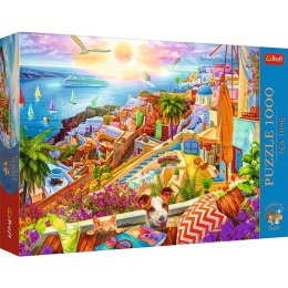 Trefl Puzzle Trefl Premium Plus Z wizytą na Santorini 1000 el. (10842)