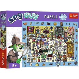 Trefl Puzzle Trefl Rodzina Treflików Spy Guy - Muzeum 100 el. (15595)