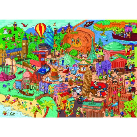 Trefl Puzzle Trefl Spy Guy Lost Items: Europe (37481)