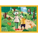 Trefl Puzzle Trefl Trefliki na wakacjach (34623)