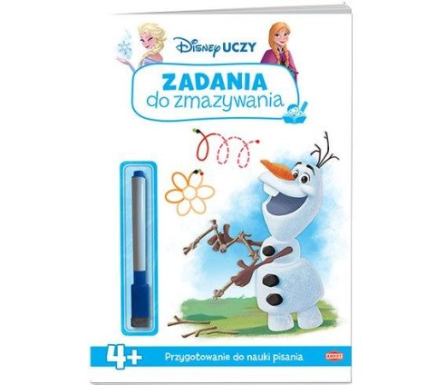 Ameet Książeczka edukacyjna Ameet Disney Uczy. Kraina lodu. Zadania do zmazywania (UPTC 9307)