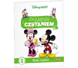 Ameet Książeczka edukacyjna Ameet Disney Uczy. Przygoda z Czytaniem. Będę czytać (PCG 9304)