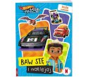 Ameet Książeczka edukacyjna Ameet Hot Wheels™. Baw się i naklejaj (STB 1601)