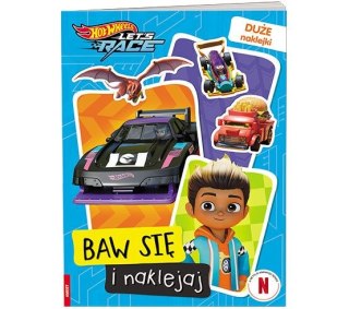 Ameet Książeczka edukacyjna Ameet Hot Wheels™. Baw się i naklejaj (STB 1601)