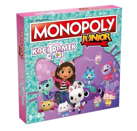 Hasbro Gra planszowa Hasbro Monopoly Junior Koci Domek Gabi