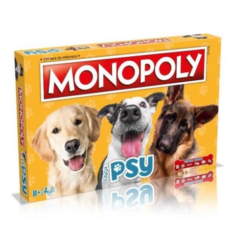 Hasbro Gra planszowa Hasbro Monopoly Psy