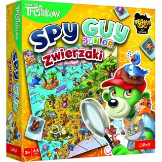 Trefl Gra edukacyjna Trefl Spy Guy Junior Zwierzaki (02595)