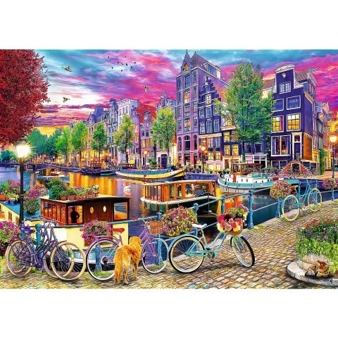 Trefl Puzzle Trefl EUROPEJSKIE STOLICE 2x500 el. (37496)