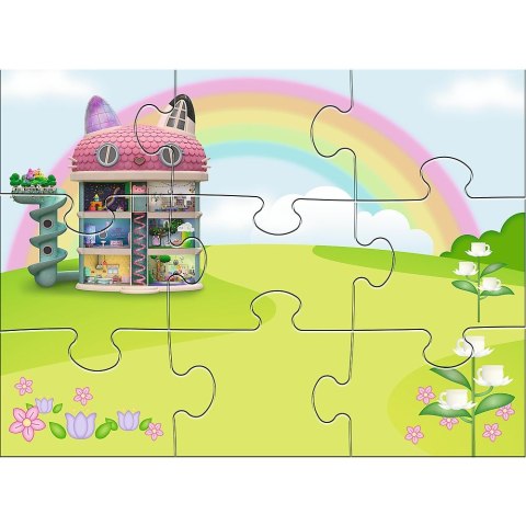 Trefl Puzzle Trefl Gabi Magnetyczne Poznaj świat Gabi (93383)