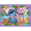 Trefl Puzzle Trefl Lilo&stitch 4w1 el. (34633)