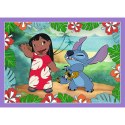 Trefl Puzzle Trefl Lilo&stitch 4w1 el. (34633)