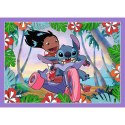 Trefl Puzzle Trefl Lilo&stitch 4w1 el. (34633)