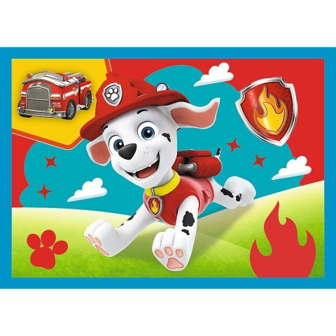 Trefl Puzzle Trefl Paw Patrol Biegnące Pieski 4w1 el. (34628) Trefl Puzzle Trefl Paw Patrol Biegnące Pieski 4w1 el. (34628)
