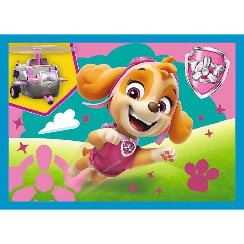Trefl Puzzle Trefl Paw Patrol Biegnące Pieski 4w1 el. (34628) Trefl Puzzle Trefl Paw Patrol Biegnące Pieski 4w1 el. (34628)