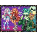 Trefl Puzzle Trefl Planeta Milo Elekryzujący dzień Monster High 4w1 el. (34655)