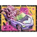 Trefl Puzzle Trefl Planeta Milo Elekryzujący dzień Monster High 4w1 el. (34655)