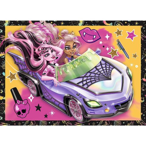 Trefl Puzzle Trefl Planeta Milo Elekryzujący dzień Monster High 4w1 el. (34655) Trefl Puzzle Trefl Planeta Milo Elekryzujący dzień Monster High 4w1 el. (34655)