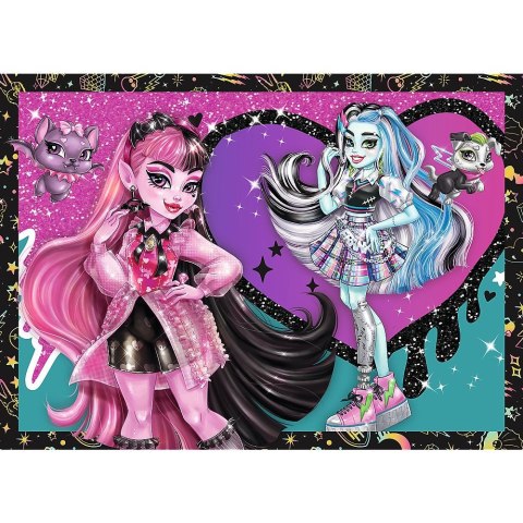 Trefl Puzzle Trefl Planeta Milo Elekryzujący dzień Monster High 4w1 el. (34655) Trefl Puzzle Trefl Planeta Milo Elekryzujący dzień Monster High 4w1 el. (34655)