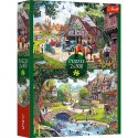 Trefl Puzzle Trefl Sielankowe życie 2x500 el. (37494)