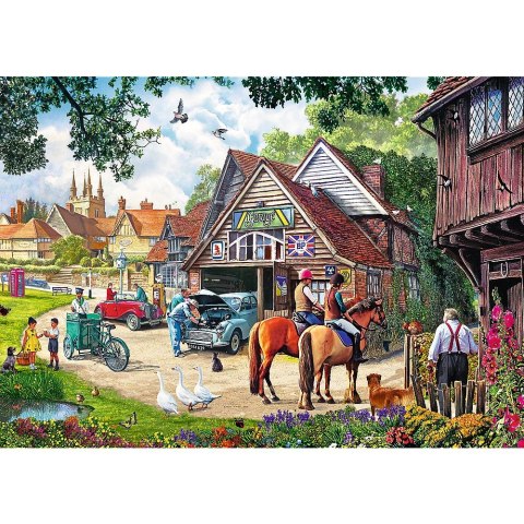 Trefl Puzzle Trefl Sielankowe życie 2x500 el. (37494)