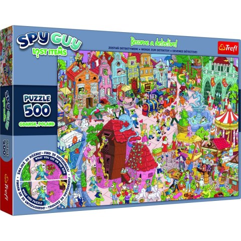 Trefl Puzzle Trefl Spy Guy Lost Items: Gdansk 500 el. (37479)