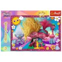 Trefl Puzzle Trefl Universal Trolls 3 Błyszczące Trolle 100 el. (14829)