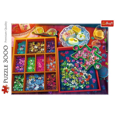 Trefl Puzzle Trefl Wieczór z puzzlami 3000 el. (33079)