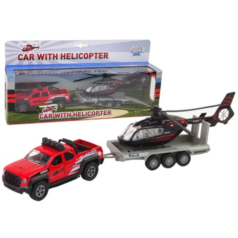 Hipo Samochód Hipo terenowy z helikopterem 35cm (520249) Hipo Samochód Hipo terenowy z helikopterem 35cm (520249)
