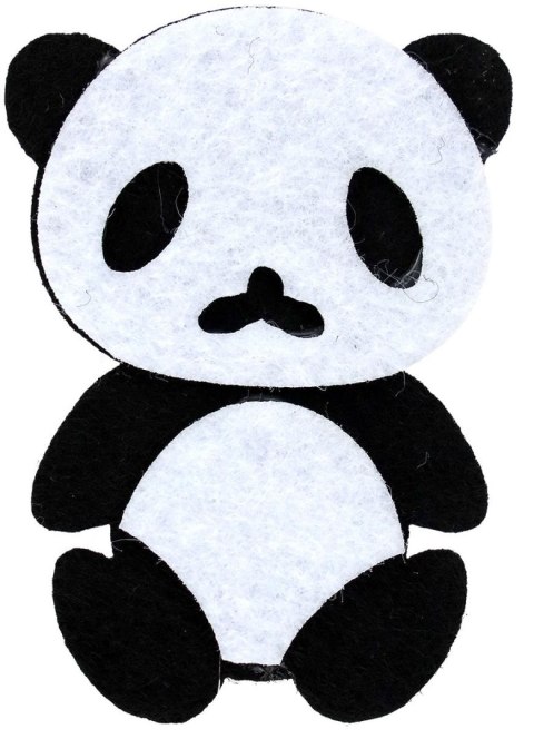 Titanum Ozdoba filcowa Titanum Craft-Fun Series Pandy (PJ-121)