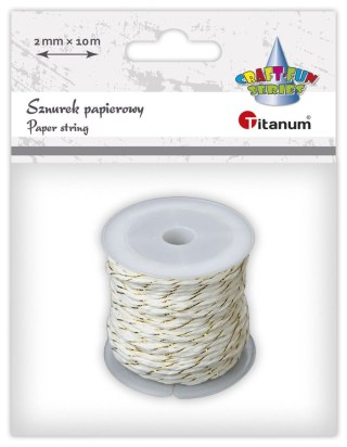 Titanum Sznurek Titanum Craft-Fun Series papierowy 10m (24BR0201-16)