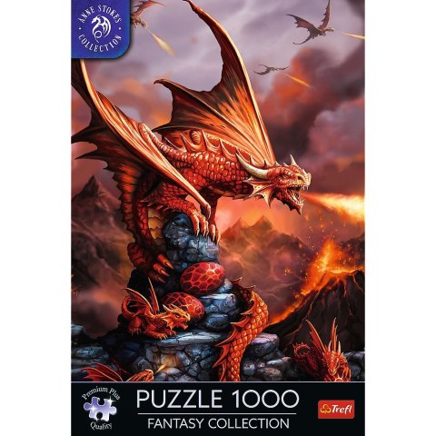 Trefl Puzzle Trefl Premium Plus Ognisty Smok 1000 el. (10900)