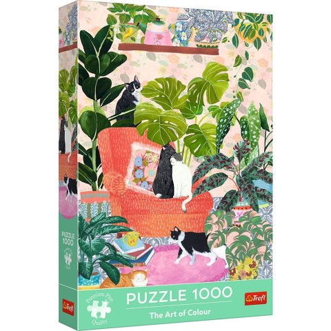 Trefl Puzzle Trefl The Art of Colour Premium Plus Nie ma to jak w domu 1000 el. (10892)