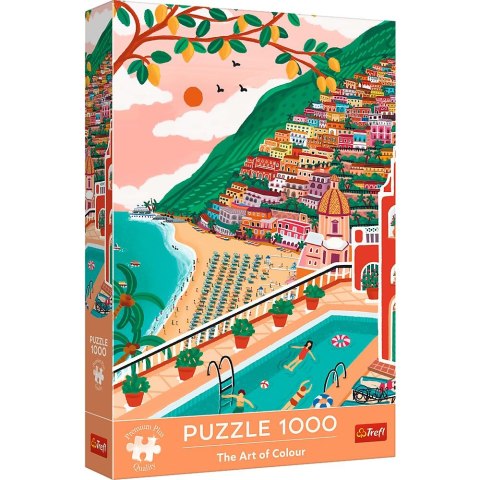 Trefl Puzzle Trefl The Art of Colour Premium Plus Positano, Włochy 1000 el. (10895)