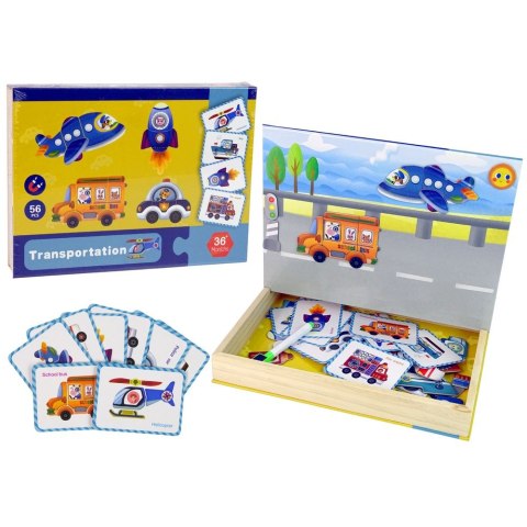 Lean Układanka Lean Magnetyczna Książka Transport Puzzle Karty (11541) Lean Układanka Lean Magnetyczna Książka Transport Puzzle Karty (11541)