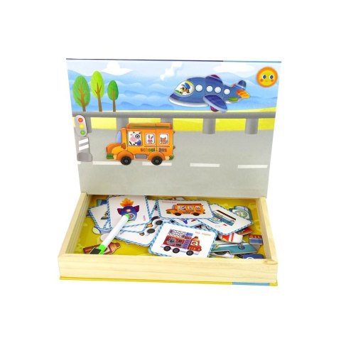 Lean Układanka Lean Magnetyczna Książka Transport Puzzle Karty (11541) Lean Układanka Lean Magnetyczna Książka Transport Puzzle Karty (11541)