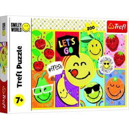 Trefl Puzzle Trefl Wesoły Smiley 200 el. (13297)