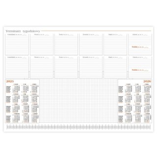 Lucrum Kalendarz biurkowy Lucrum 470mm x 370mm (BF4)