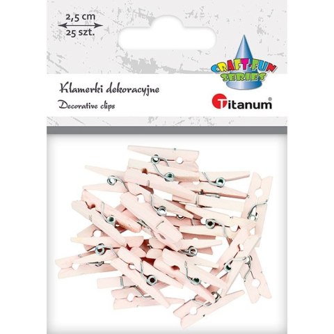 Titanum Ozdoba drewniana Titanum Craft-Fun Series klamerki (27701)